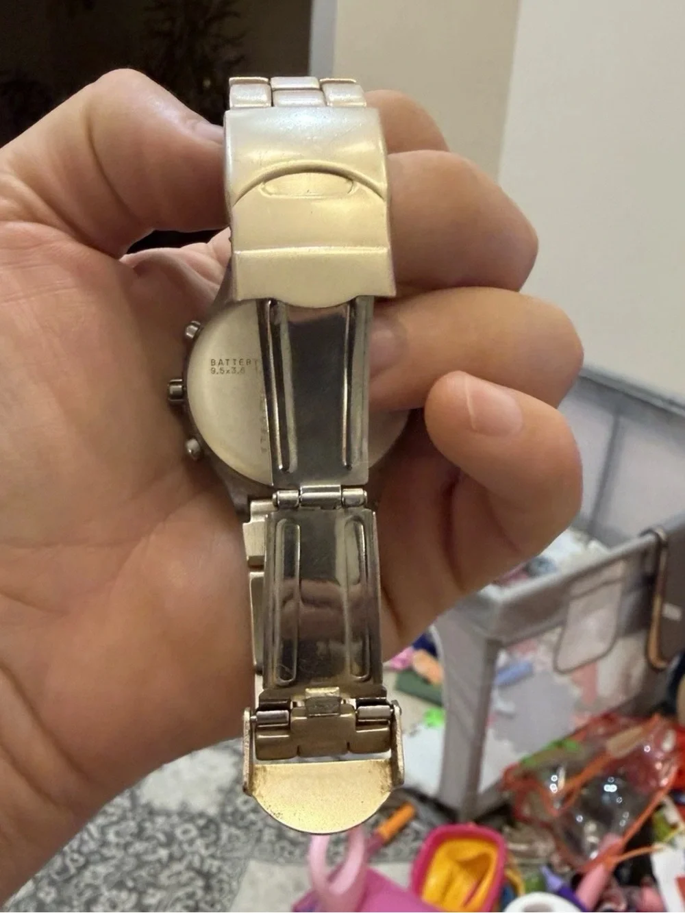 Swatch Irony Diaphane Full Blooded Gold Chronograph Watch 43mm SVCK4032G